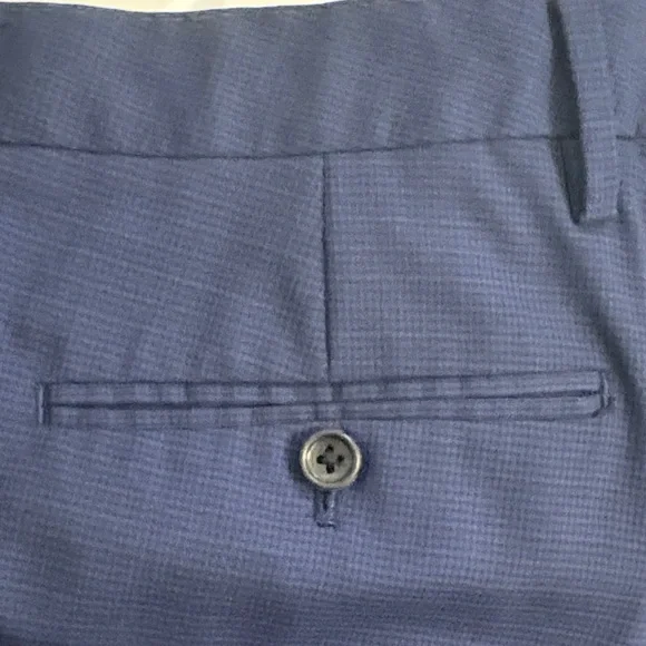 Navy Checker Mens Bonobos Suit